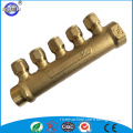 5 way PEX pipe brass plumbing manifold